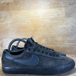 Nike SB Blazer Grant Taylor Womens Sz 7.5 Shoes Black Anthracite 704939-002